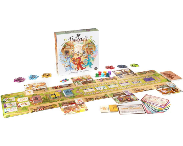 Flamecraft — Juego de Mesa de Dragones y Estrategia Familiar - Kukara Games