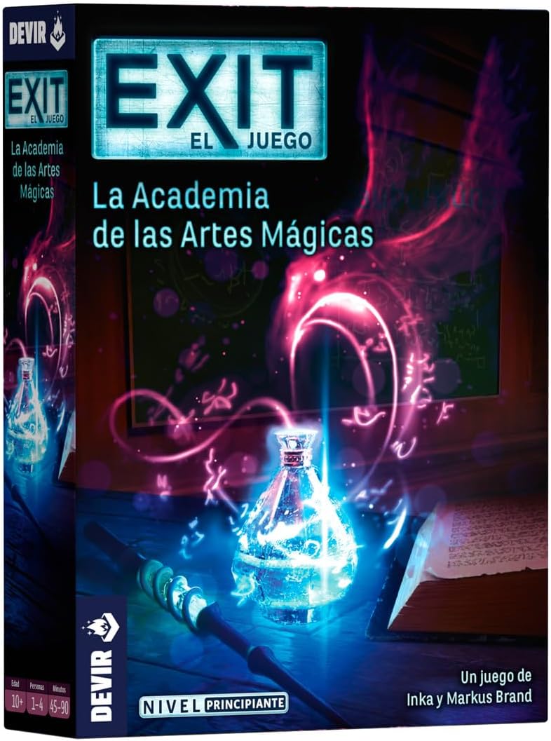 Exit: La Academia de las Artes Mágicas — Juego de Mesa Escape Room Cooperativo