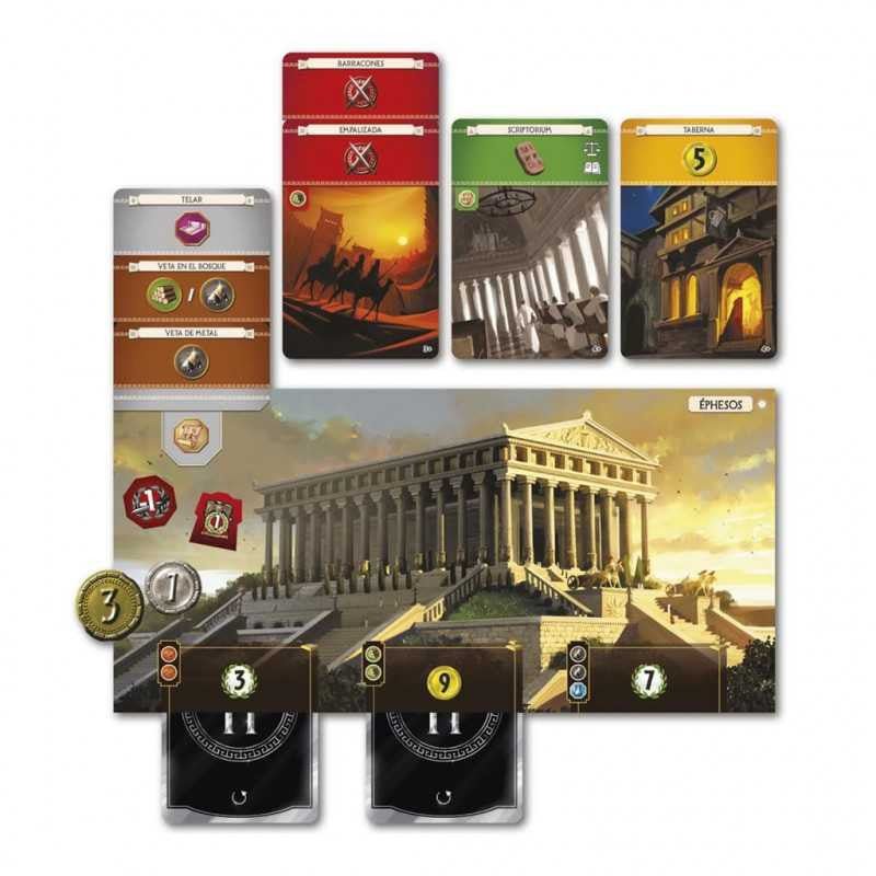 7 Wonders Nueva Edición — Juego de Mesa de Estrategia y Civilizaciones - Kukara Games