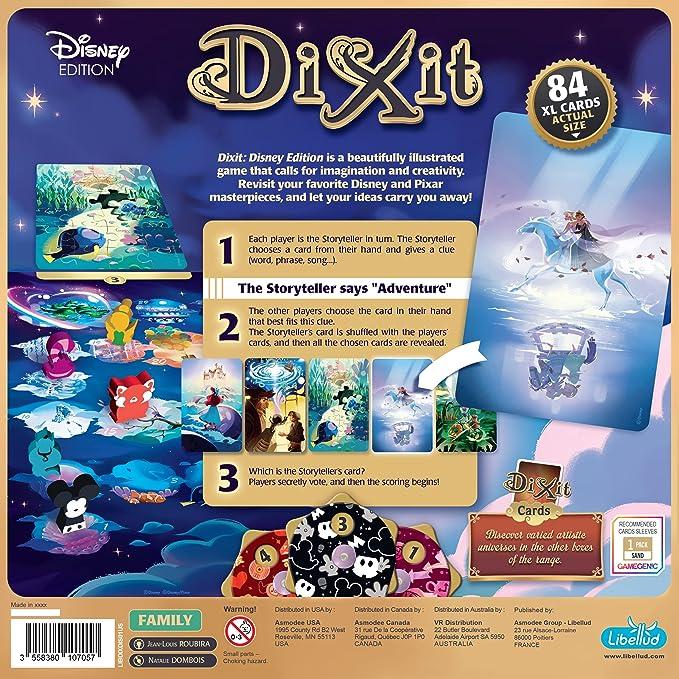 Dixit Disney En Español - Juego de mesa de deducción - Kukara Games