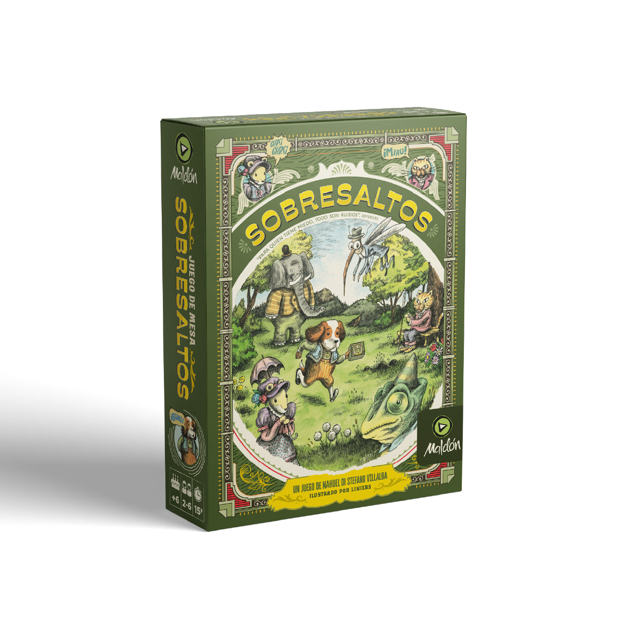 Sobresaltos - Juego de cartas de reflejos y rapidez
