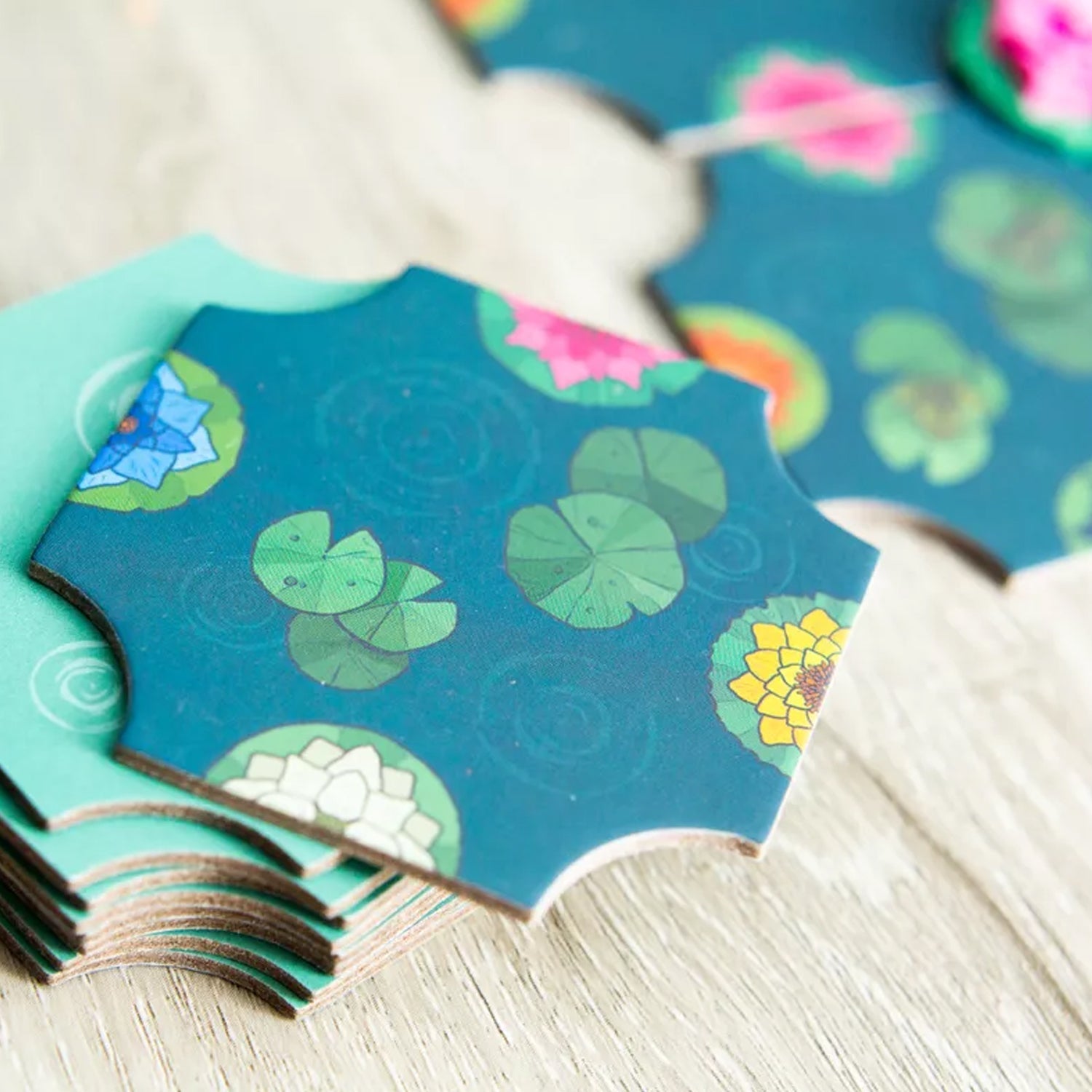 A Gentle Rain — Juego de Mesa Relajante para 1 y 2 Jugadores - Kukara Games