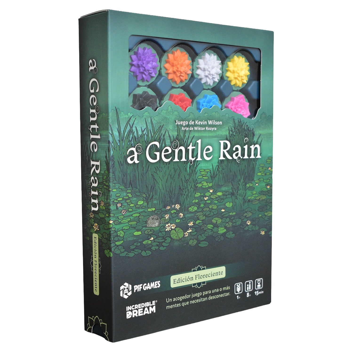 A Gentle Rain — Juego de Mesa Relajante para 1 y 2 Jugadores - Kukara Games
