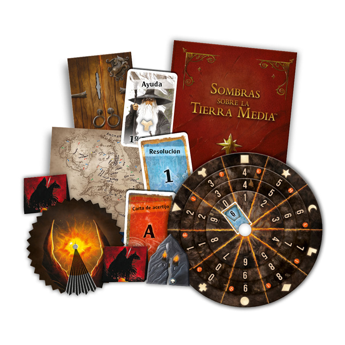 Exit: El Señor de los Anillos — Juego de Mesa Escape Room Cooperativo