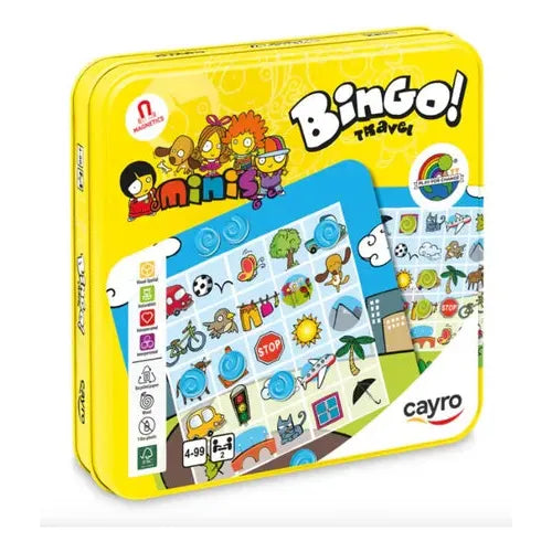 Bingo Travel - Juego para viajar - Kukara Games
