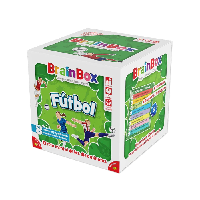 Brainbox Fútbol - Juego de memoria y observación - Kukara Games