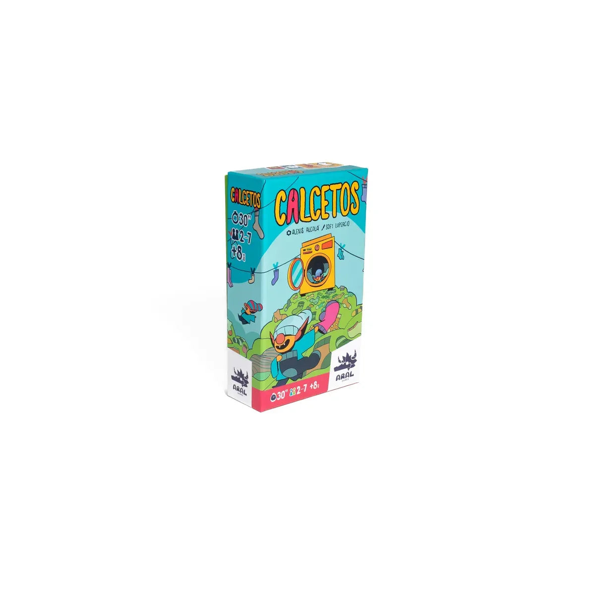 Calcetos - Juego de cartas familiar de pares y estrategia - Kúkara Games