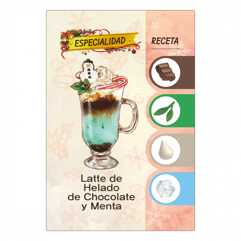Cartas Promo Coffee Rush: Latte de Helado con Chocolate y Menta + Te Helado de Durazno con Shot - Kukara Games