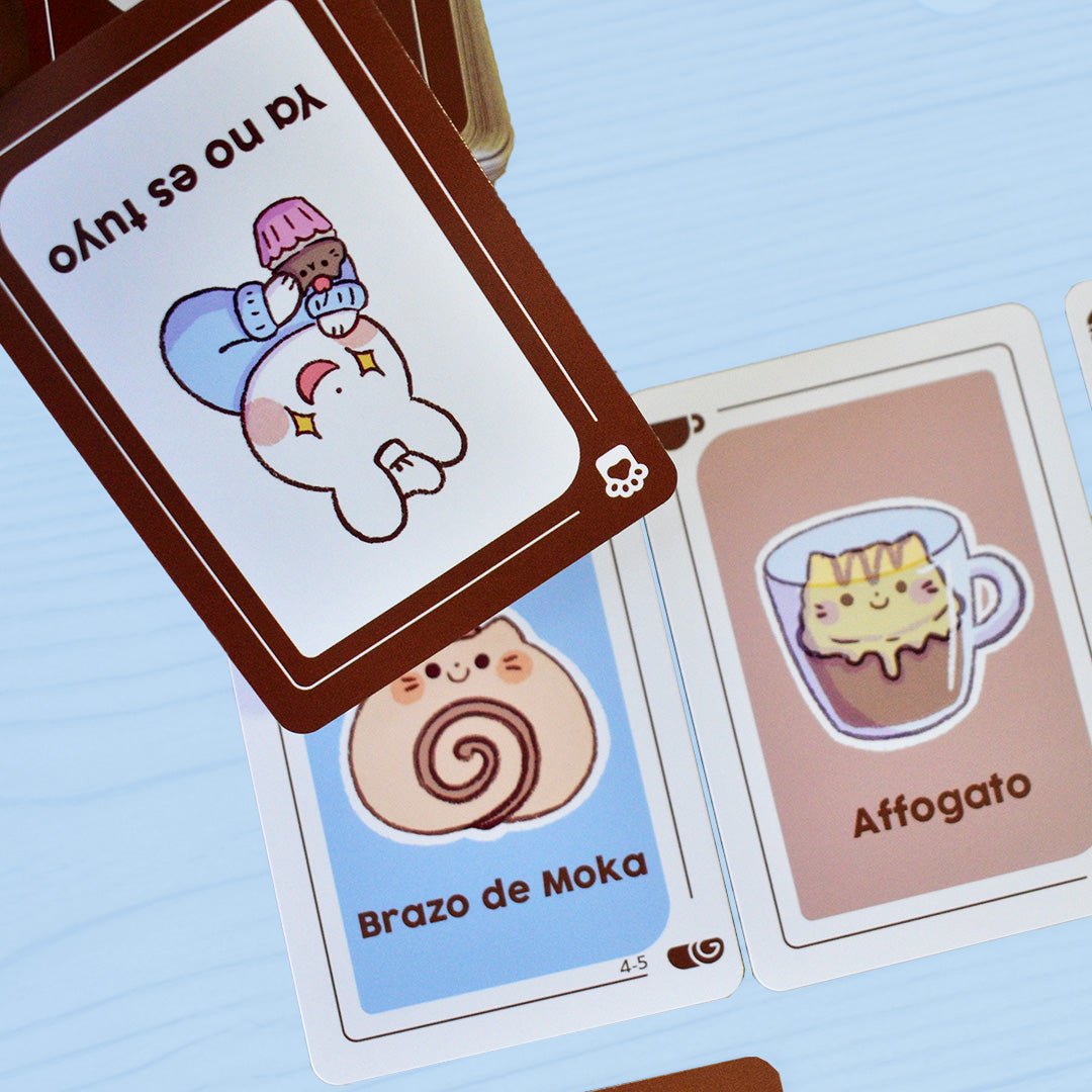 Catfé — Juego de Cartas de Postres y Gatos - Kukara Games