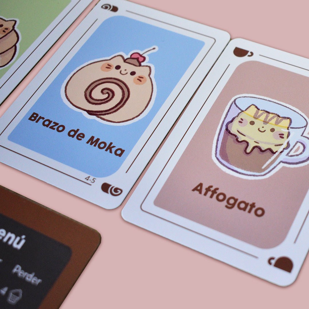 Catfé — Juego de Cartas de Postres y Gatos - Kukara Games