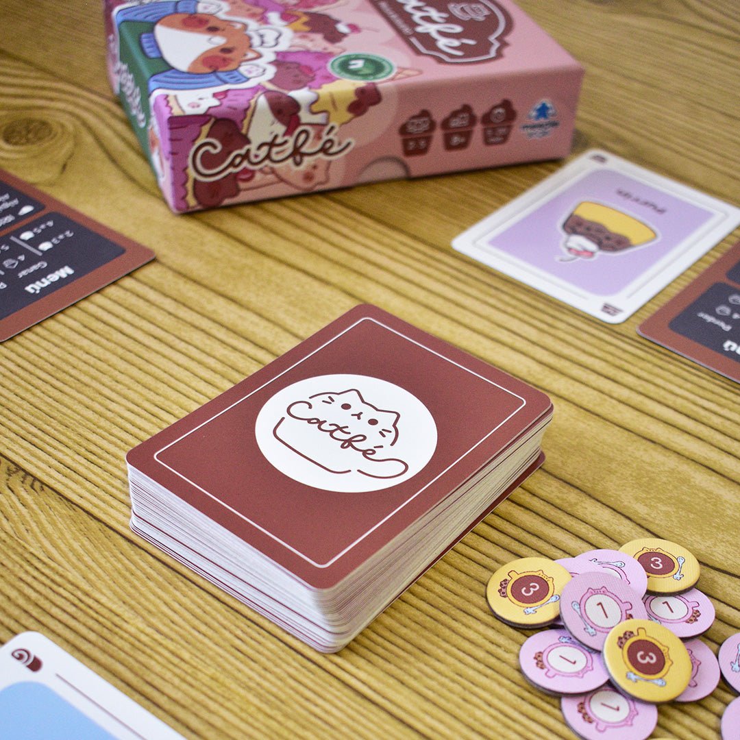 Catfé — Juego de Cartas de Postres y Gatos - Kukara Games