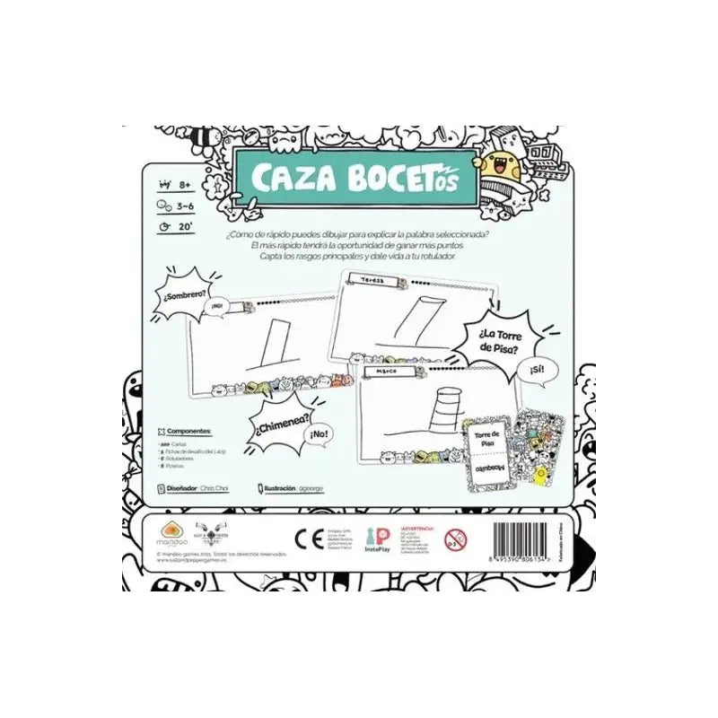 Caza Bocetos - Juego para dibujar rápidamente - Kukara Games