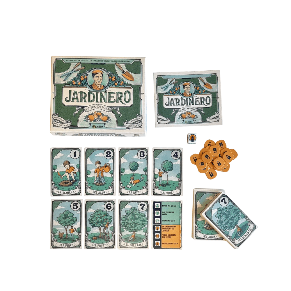 El Jardinero — Juego de Mesa Familiar de Dados y Cartas - Kukara Games