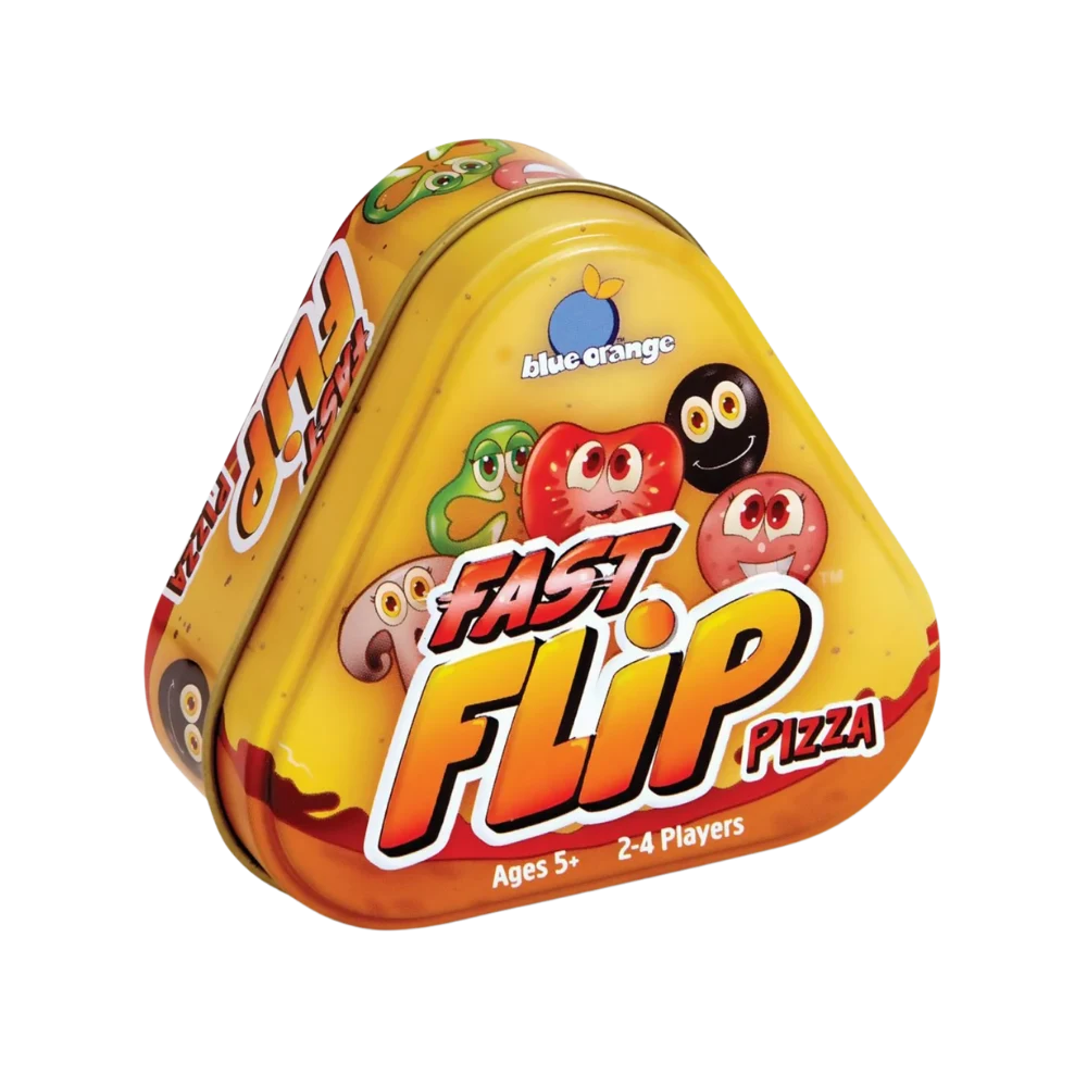 Fast Flip Pizza Mini - Juego de cartas de rapidez y observación - Kukara Games