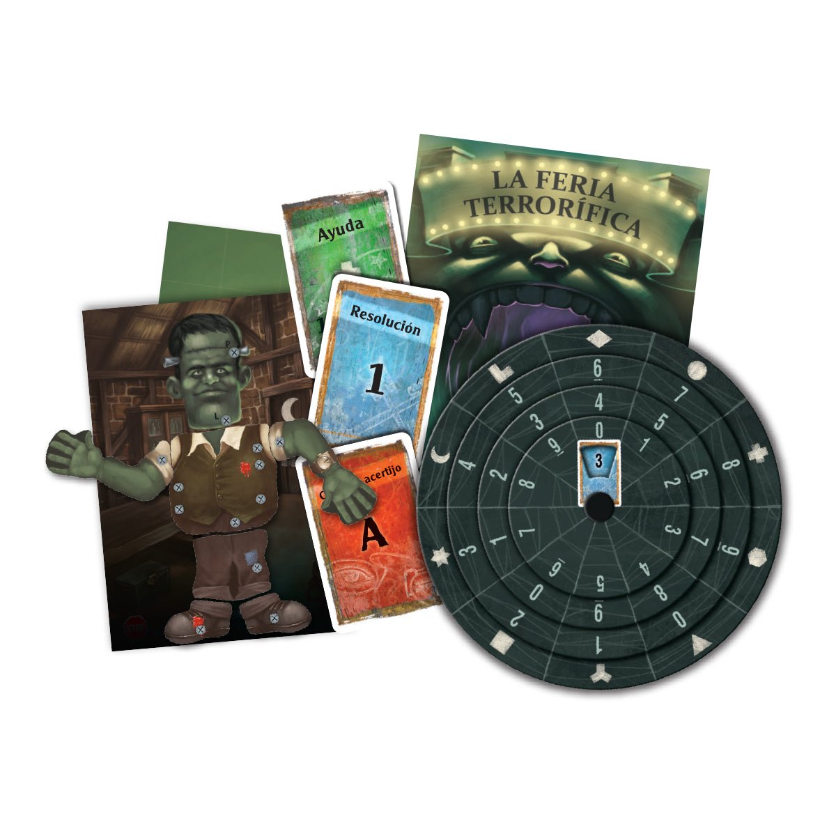 Exit: La Feria Terrorífica — Juego de Mesa Escape Room Cooperativo