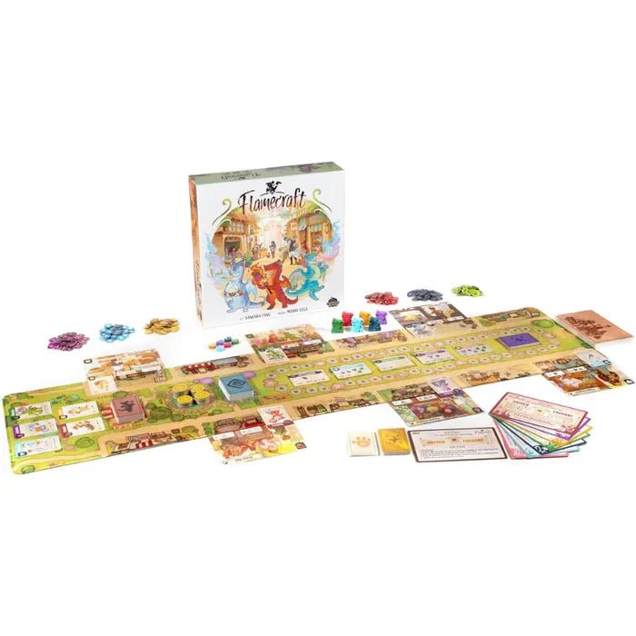 Flamecraft — Juego de Mesa de Dragones y Estrategia Familiar - Kukara Games