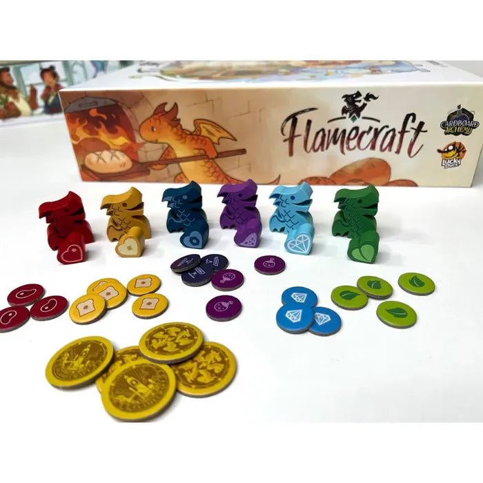Flamecraft — Juego de Mesa de Dragones y Estrategia Familiar - Kukara Games