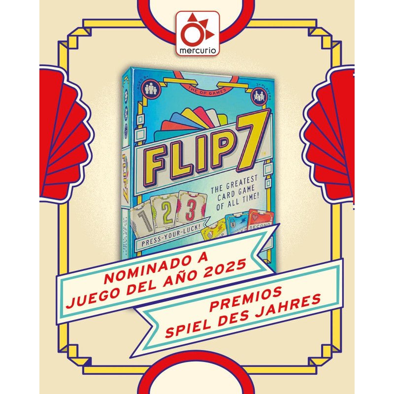 Flip 7 — Juego de Cartas de Azar y Suerte para Grupos - Kukara Games