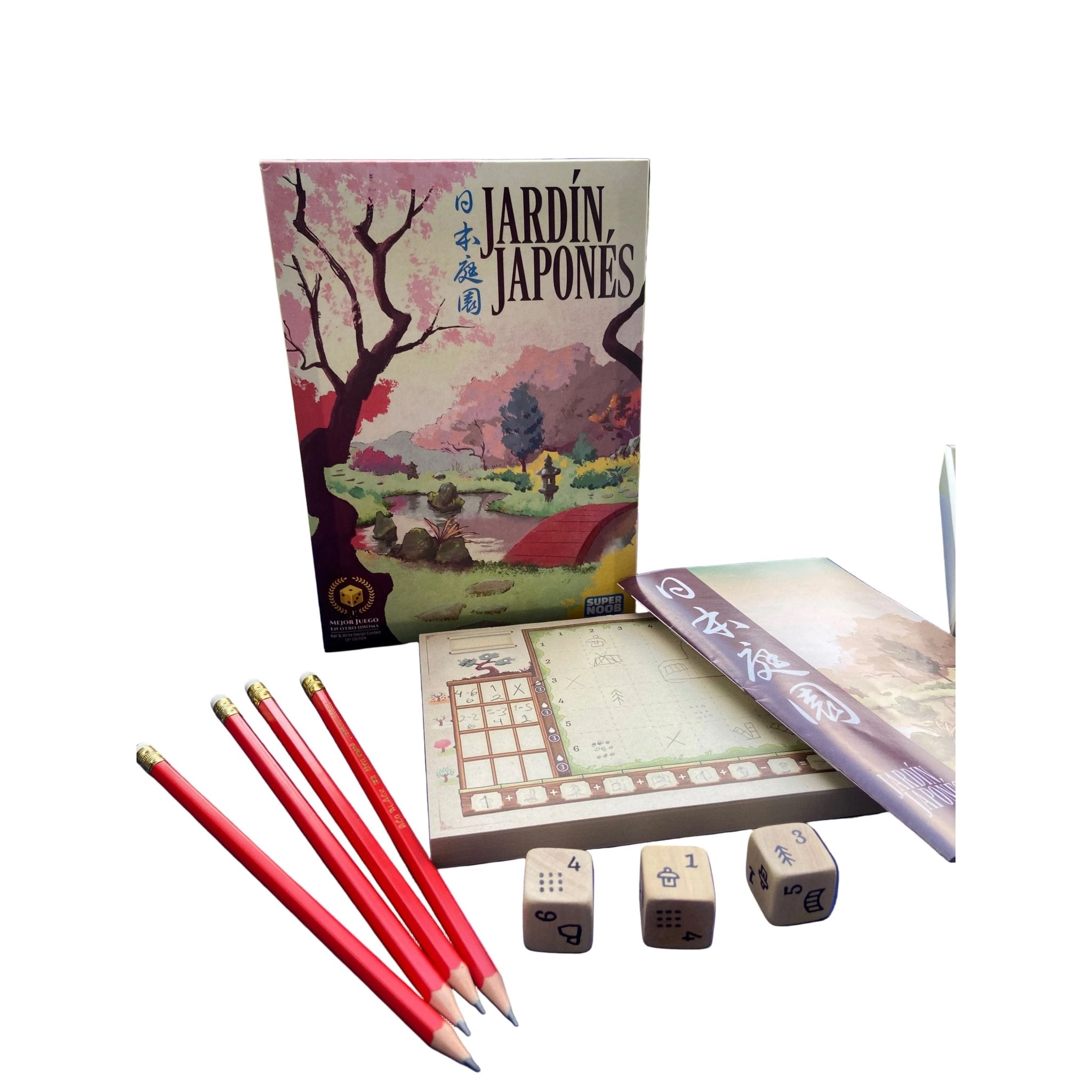 Jardín Japonés — Juego de Mesa Roll & Write de Estrategia y Diseño - Kukara Games