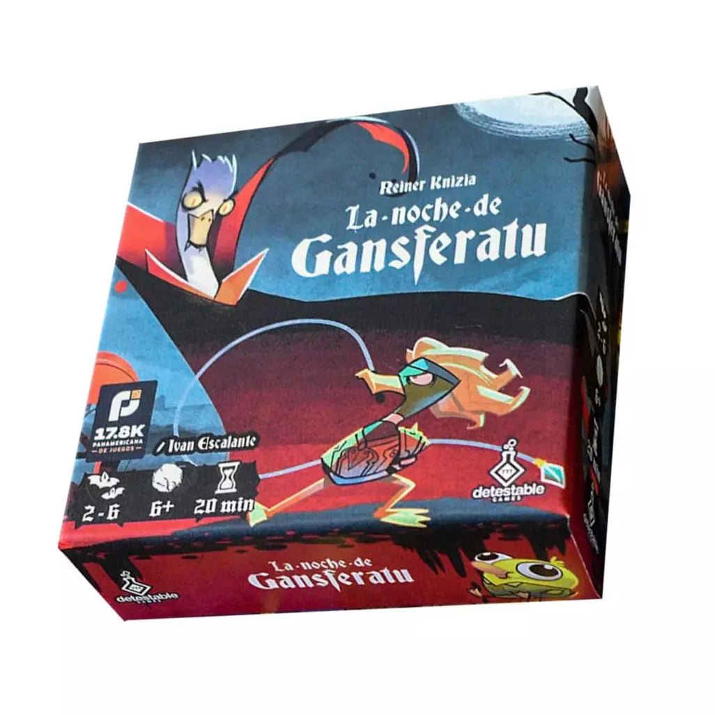 La Noche de Gansferatu - Juego de memoria y riesgo - Kukara Games