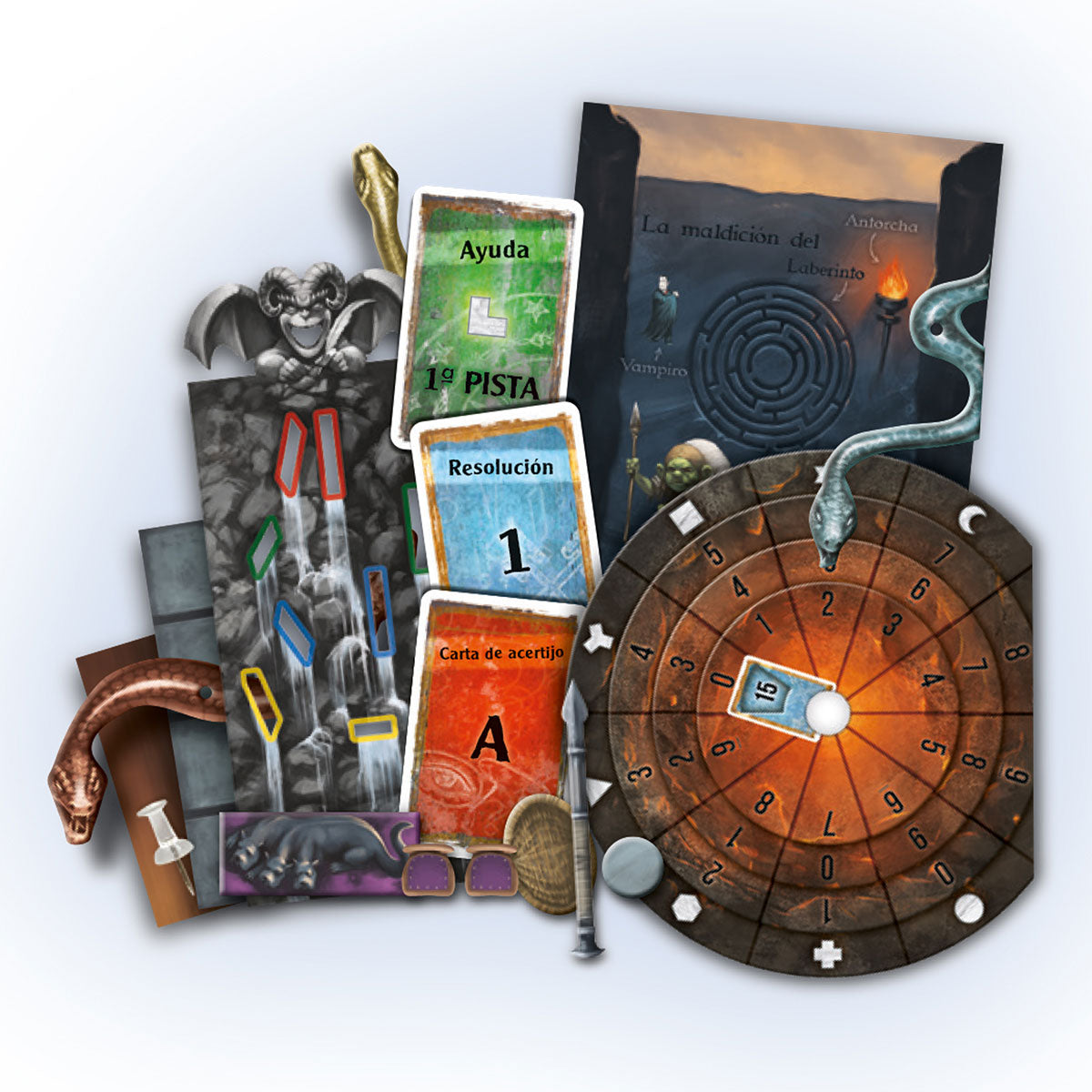 Exit: El Laberinto Maldito — Juego de Mesa Escape Room Cooperativo