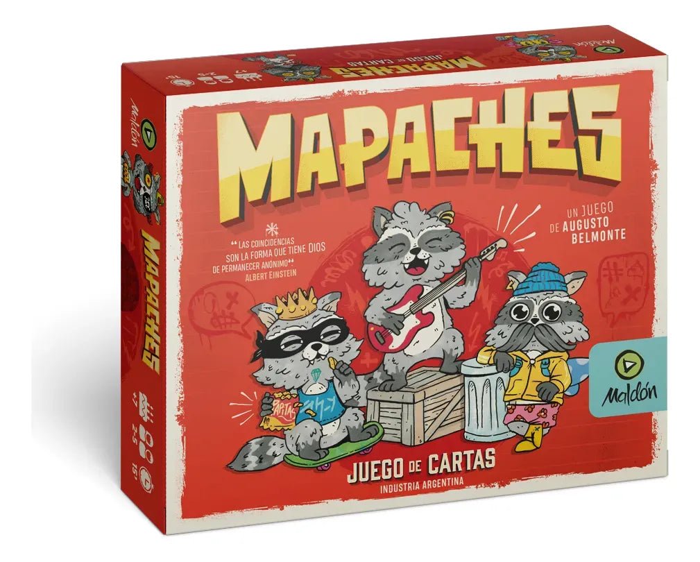 Mapaches - Juego de cartas de estrategia y observación - Kukara Games