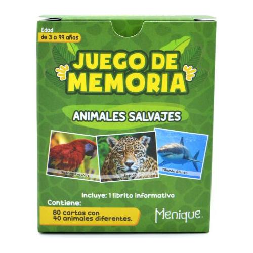 Memoria animales salvajes - Kukara Games