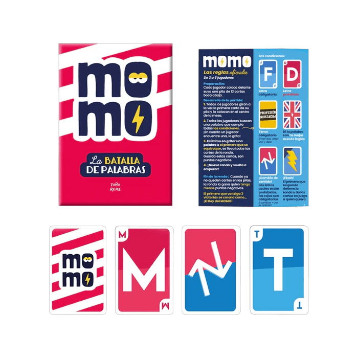 Momo — Juego de Cartas de Palabras y Rapidez - Kukara Games