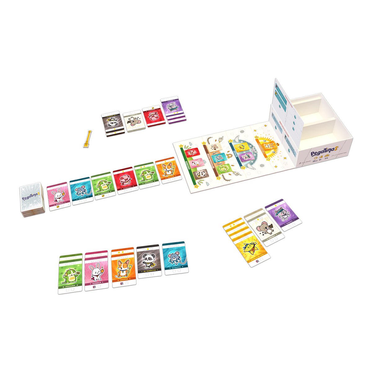 Pegatinas - Juego de colección y combos - Kukara Games