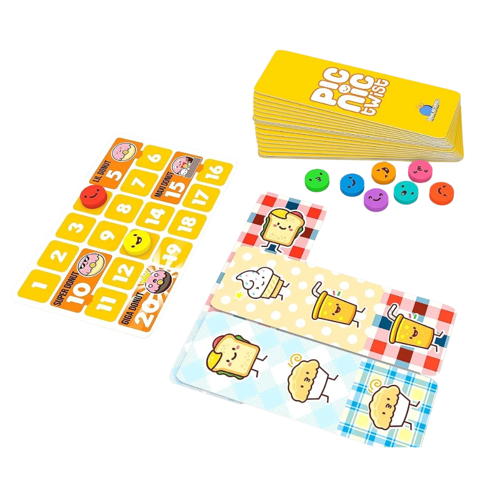 Picnic Twist - Juego de cartas de lógica y estrategia - Kukara Games