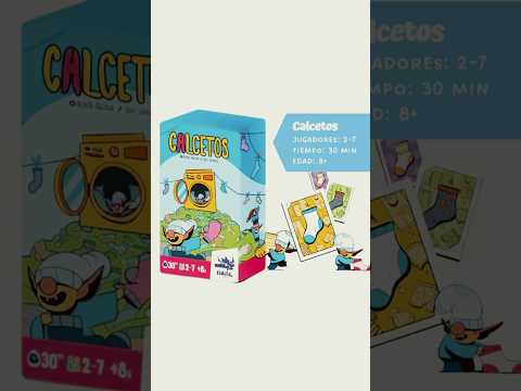 Calcetos - Juego de cartas familiar de pares y estrategia
