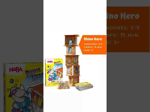 Rhino Hero - Juego para la motricidad fina
