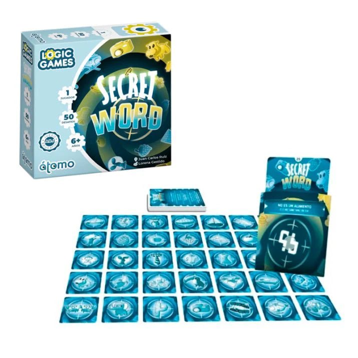 Secret Word — Juego de Mesa Educativo de Lógica y Vocabulario - Kukara Games