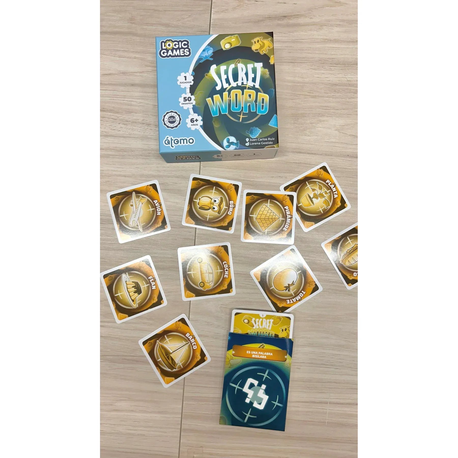 Secret Word — Juego de Mesa Educativo de Lógica y Vocabulario - Kukara Games