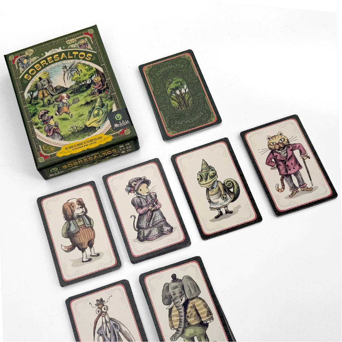Sobresaltos - Juego de cartas de reflejos y rapidez - Kukara Games