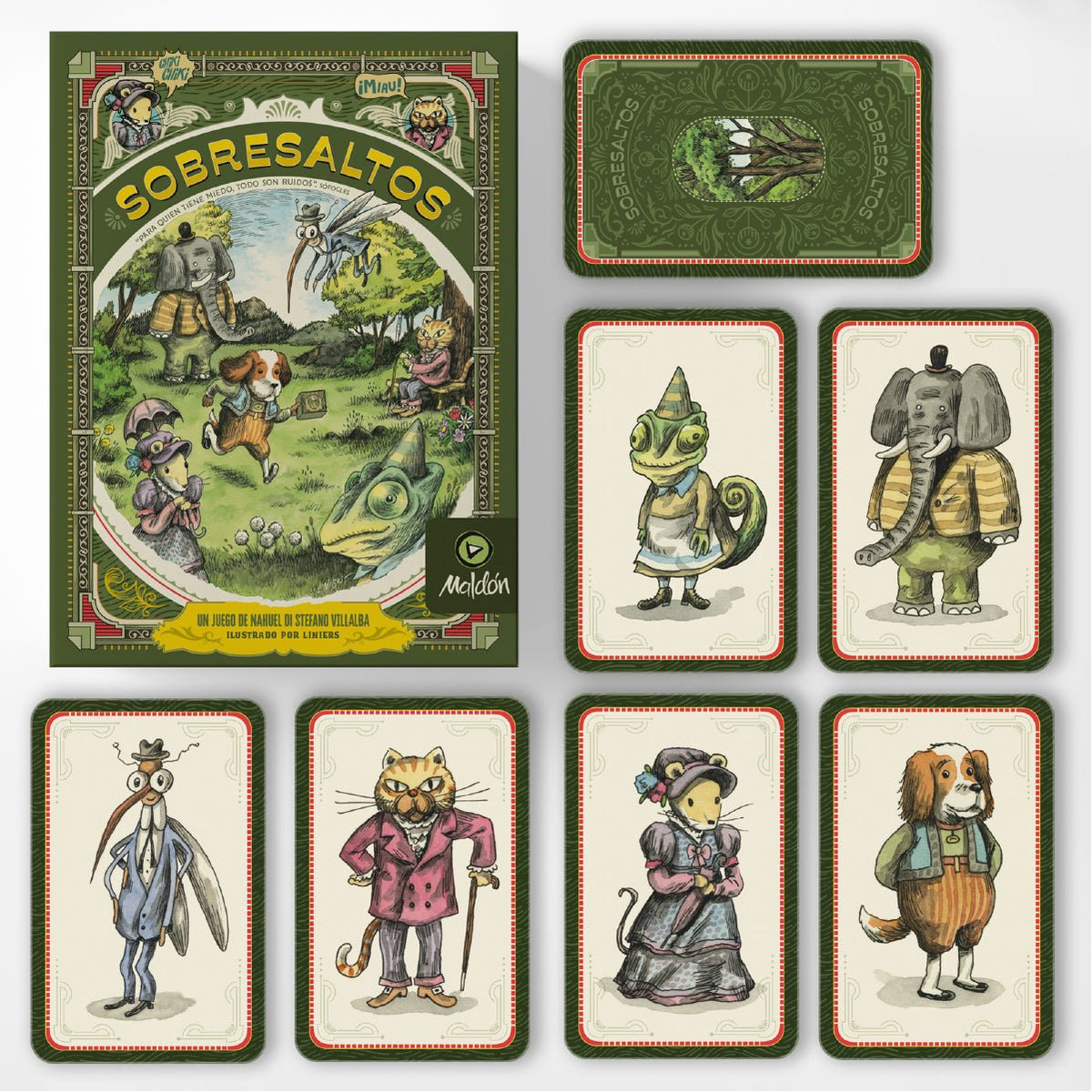 Sobresaltos - Juego de cartas de reflejos y rapidez - Kukara Games