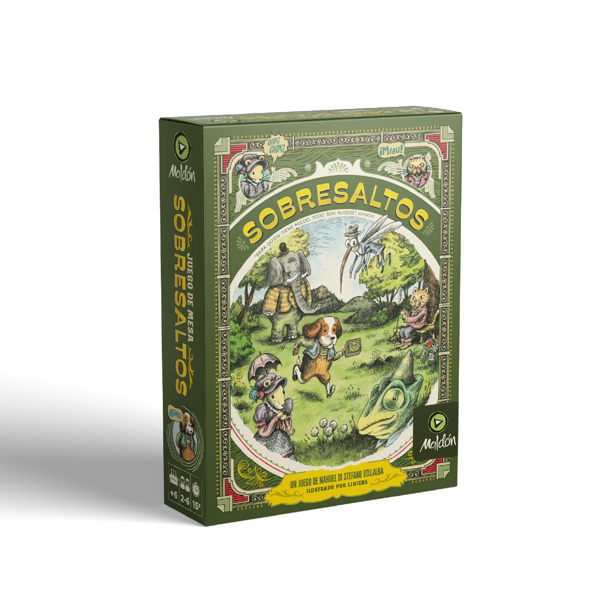 Sobresaltos - Juego de cartas de reflejos y rapidez - Kukara Games