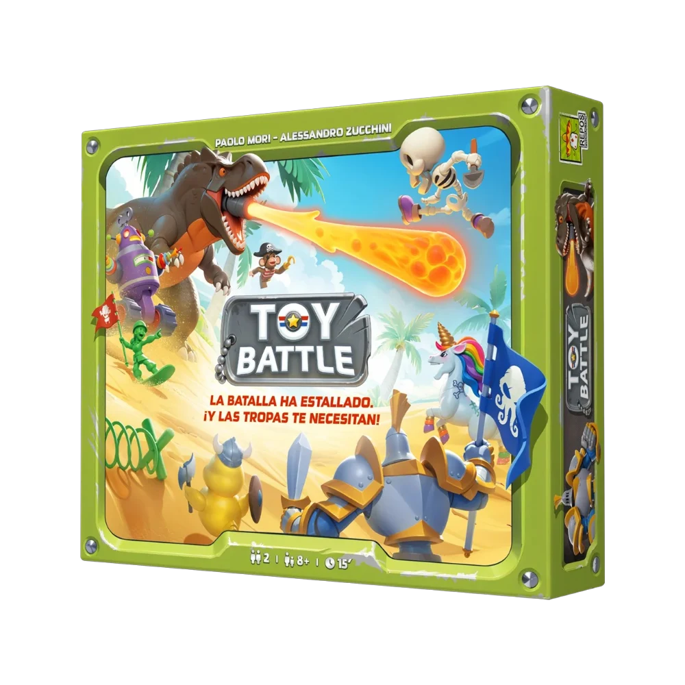 Toy Battle — Juego de Mesa de Estrategia y Batallas para 2 Jugadores - Kukara Games