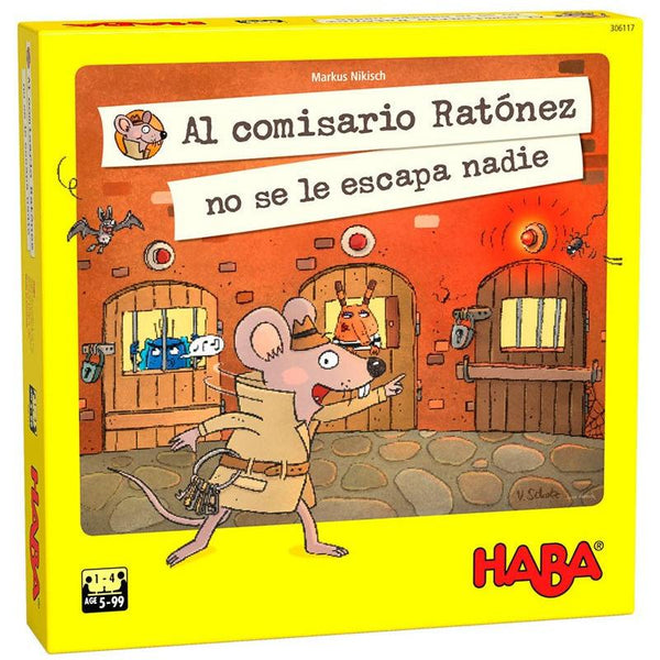 Al comisario Ratonez no se le escapa nadie - Juego de memoria - Kukara Games