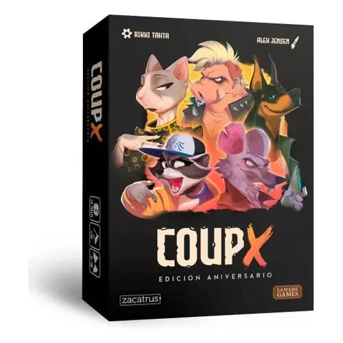 Coup x - Juego de roles ocultos - Kukara Games