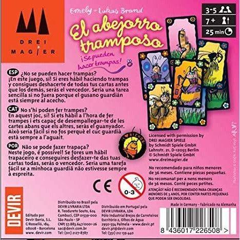 El abejorro tramposo -  Juego de cartas y trampa - Kukara Games
