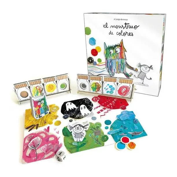 El monstruo de colores - Juego cooperativo - Kukara Games