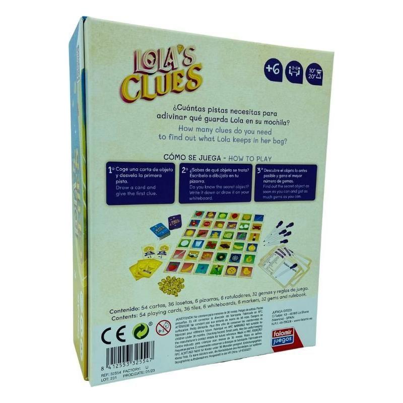Lola's Clues - Juego de deducción - Kukara Games