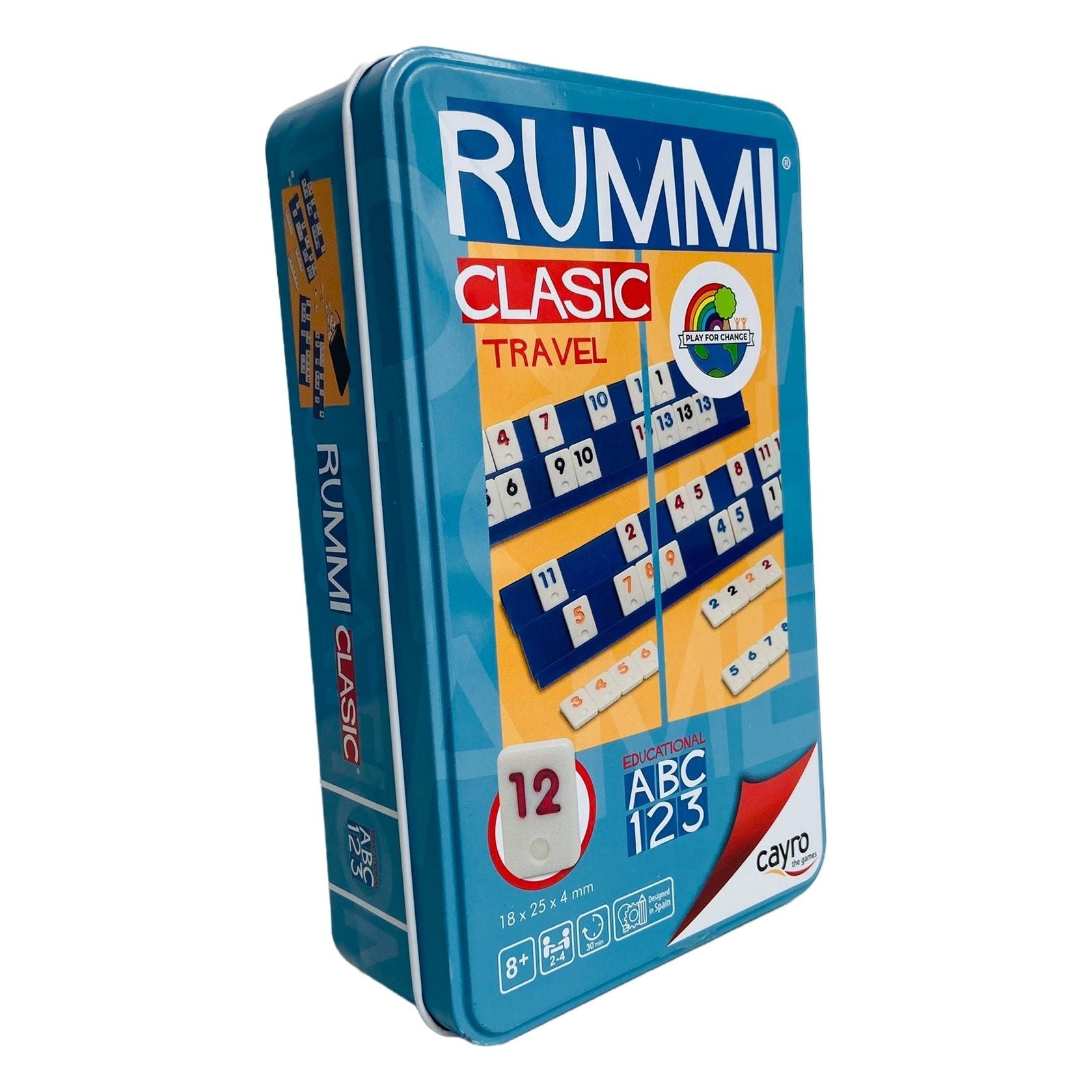Librero Rummy Rummi clásico en caja de metal | Kukara Games