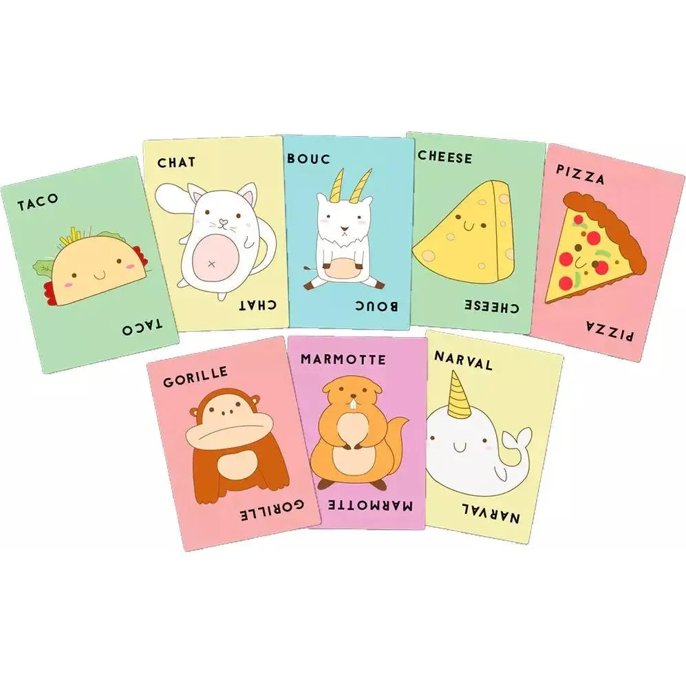 Taco Cat Goat Cheese Pizza - Juego de rapidez tipo manotazo - Kukara Games