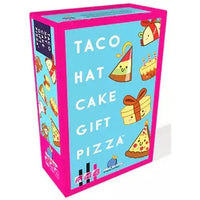 Taco Hat Cake Gift Pizza -  Juego de Mesa de rapidez tipo manotazo - Kukara Games
