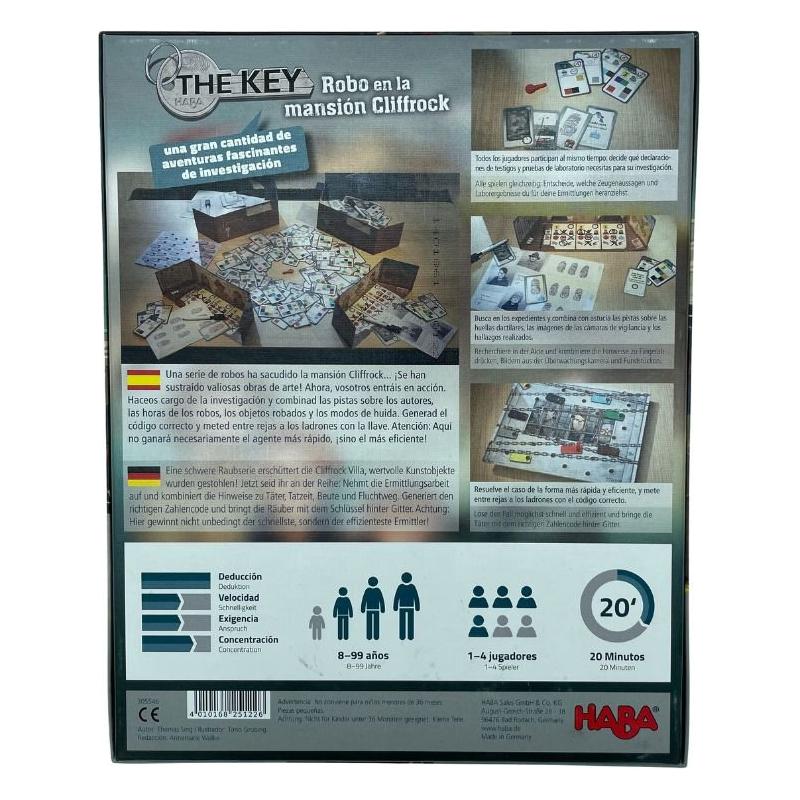 The key robo - Juego de investigacion - Kukara Games