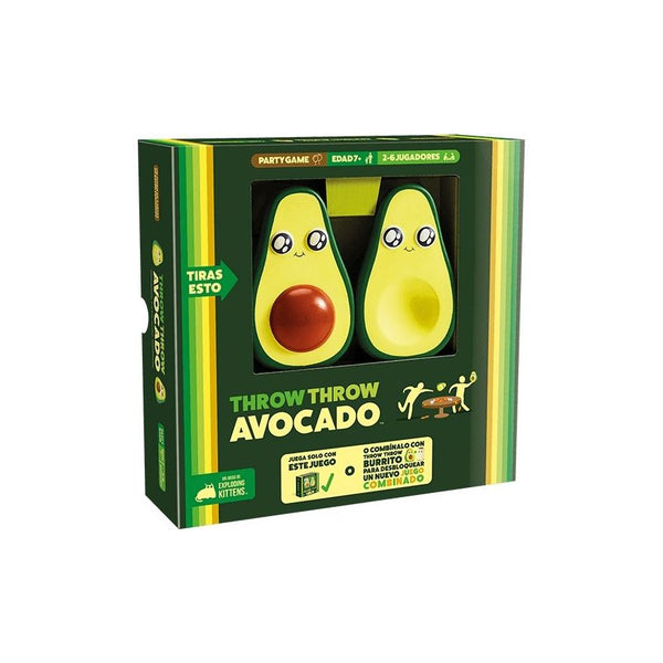 Throw throw avocado - Juego de habilidad y cartas - Kukara Games