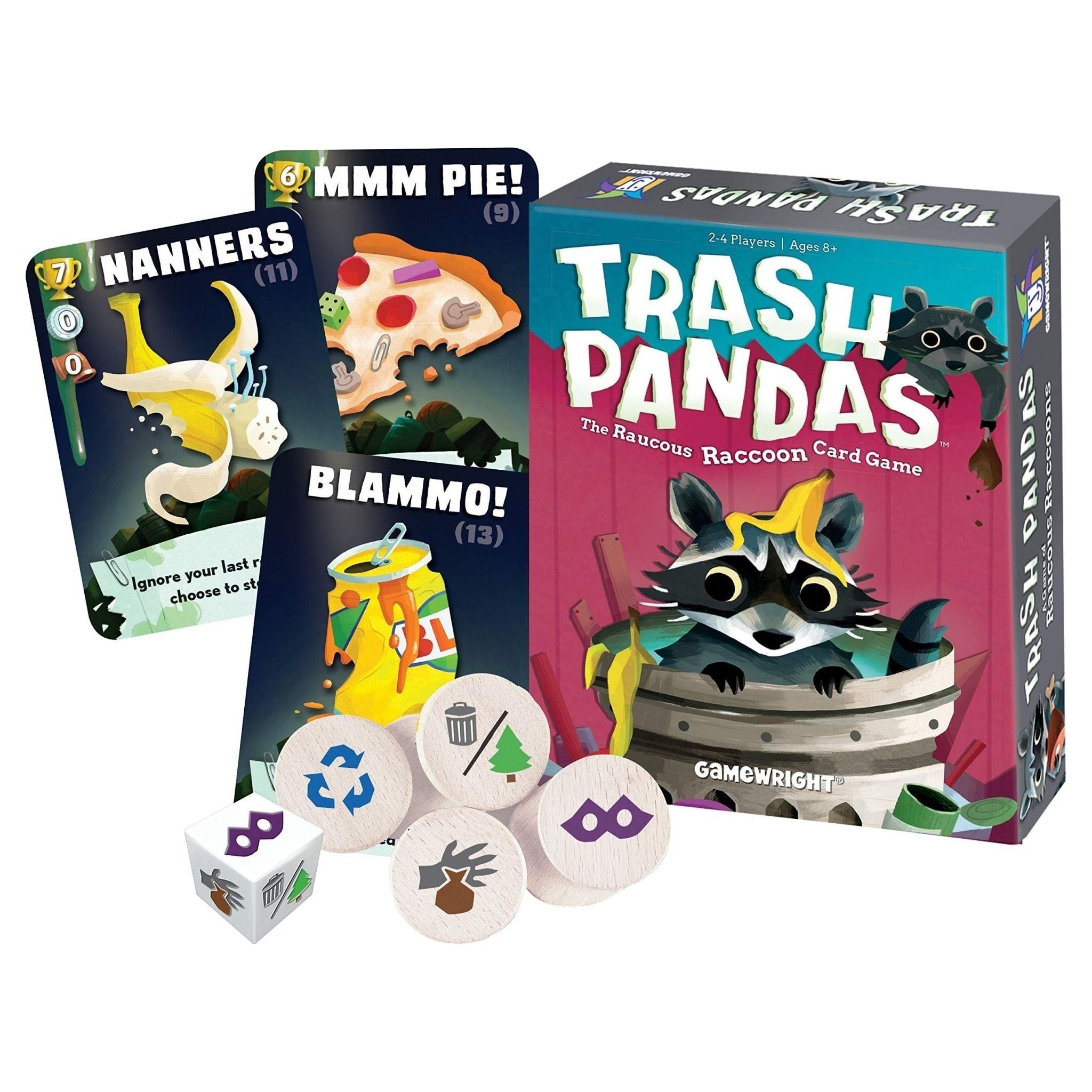 Trash Pandas - Juego de cartas - Kukara Games