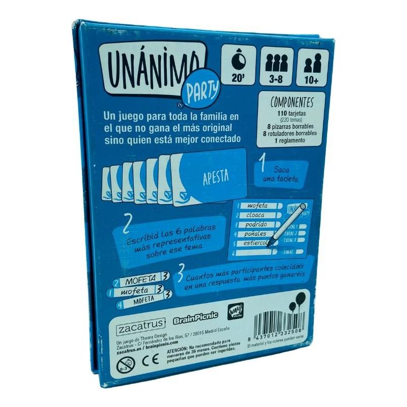Unanimo Party - Juego de agilidad y conexion mental - Kukara Games